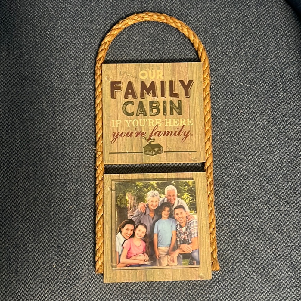 Cabin Photo‎ Frame - 3.5inch x 3.5inch